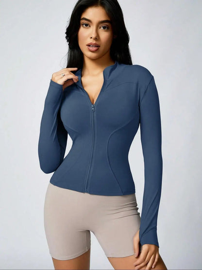 KIARA SPORTJACKE – SLIM FIT MIT REISSVERSCHLUSS