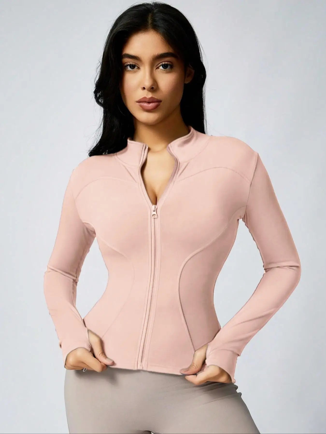 KIARA SPORTJACKE – SLIM FIT MIT REISSVERSCHLUSS