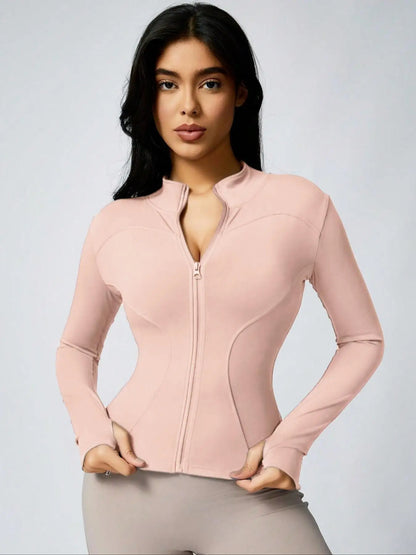 KIARA SPORTJACKE – SLIM FIT MIT REISSVERSCHLUSS