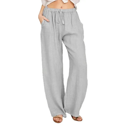 NAOMI HOSE – WEITE PREMIUM-PANTS MIT GERADER SILHOUETTE