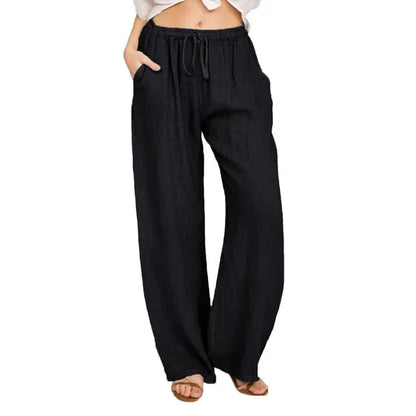 NAOMI HOSE – WEITE PREMIUM-PANTS MIT GERADER SILHOUETTE