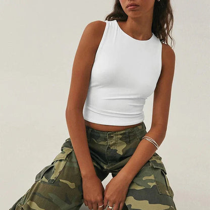 Nadja | Passendes ärmelloses Crop-Top 2
