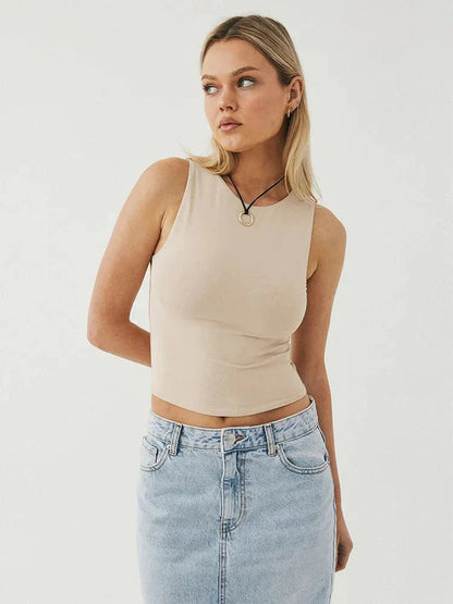 Nadja | Passendes ärmelloses Crop-Top 4
