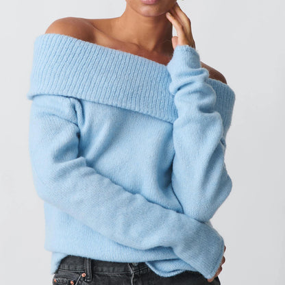 MARISE OFF-SHOULDER PULLOVER