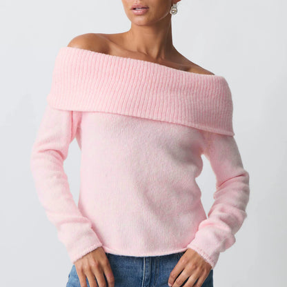 MARISE OFF-SHOULDER PULLOVER
