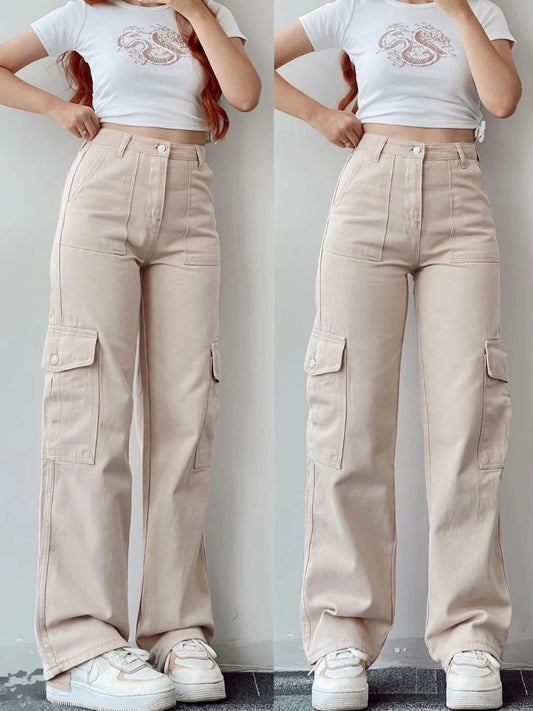 VERONA CARGOHOSE MIT WEITEM BEIN UND UTILITY-TASCHEN