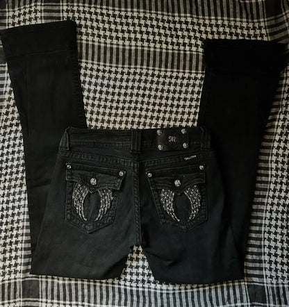 MONTEREY DESIGNER-JEANS MIT AUFWENDIGER TASCHENVERZIERUNG