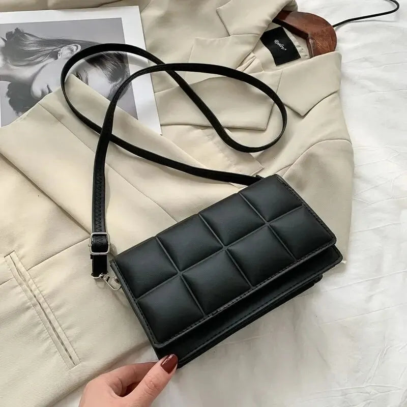 Variant image for Fashion Brand Designer Women Shoulder Bag Small PU Leather Female Crossbody Bag Trend Classic Handle Handbag Women-2