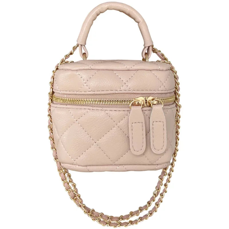 ELEGANTE MINI SCHULTERTASCHE MIT KETTE
