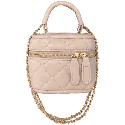 ELEGANTE MINI SCHULTERTASCHE MIT KETTE