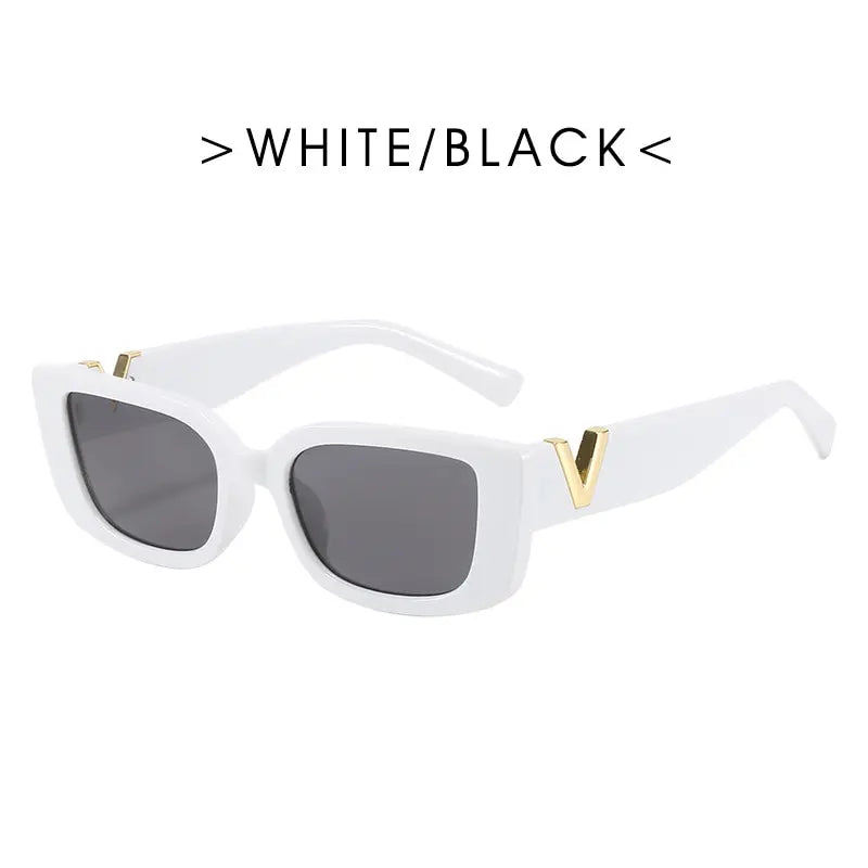 Variant image for Retro Rectangular Sunglasses 2023 New WOMEN'S Brand Designer Retro Small Frame Sunglasses Oculos De Sol-2