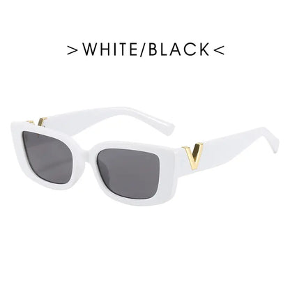 Variant image for Retro Rectangular Sunglasses 2023 New WOMEN'S Brand Designer Retro Small Frame Sunglasses Oculos De Sol-2