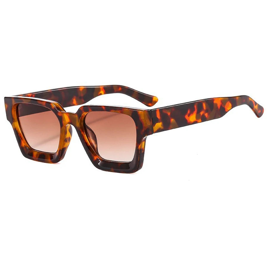 Fahion Vintage Small Square Sunglasses Men Women Retro Brand Designer Green Sun Glasses Unisex Ins Popular Shades Eyewear UV400-5