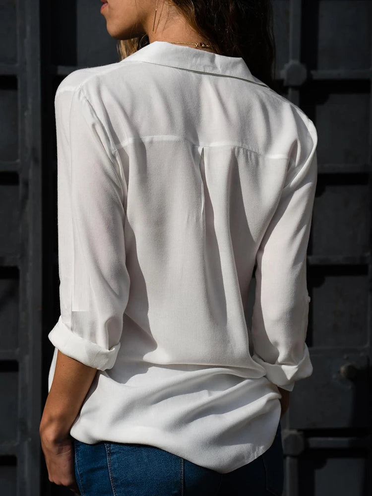 ELENA | CHIFFON BLUSE
