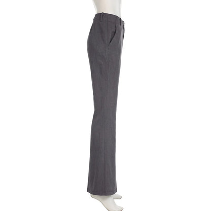 LUCIA FLARED-HOSE MIT FIGURBETONTEM SCHNITT