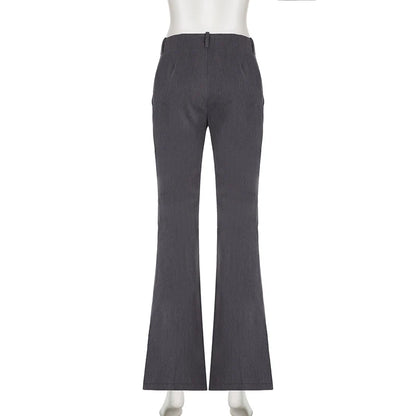 LUCIA FLARED-HOSE MIT FIGURBETONTEM SCHNITT