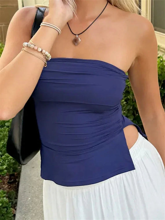 SELENA | ELEGANTES ONE-SHOULDER MINIKLEID MIT SCHLEIFE