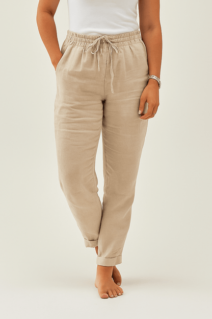 SHIRLEY HOSE MIT GUMMIBUND UND KORDELZUG
