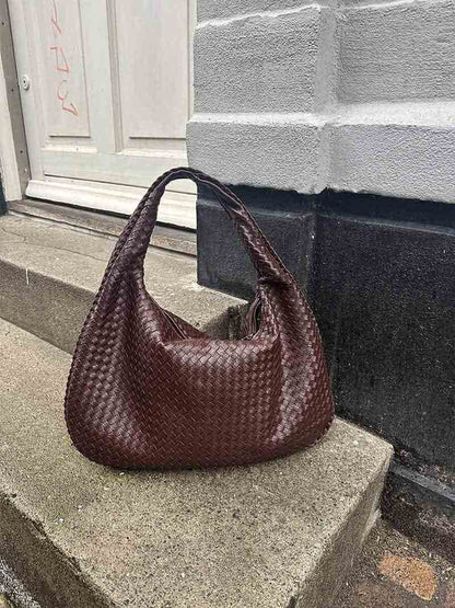 Variant image for Damen Handtasche Schwarz Größe XL Kunstleder Geflochten-10