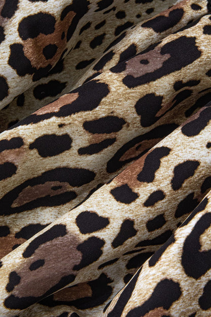 NALANI MINIKLEID – WILDES & VERFÜHRERISCHES FIGURBETONTES TRÄGERLOSES KLEID IM LEOPARDENMUSTER