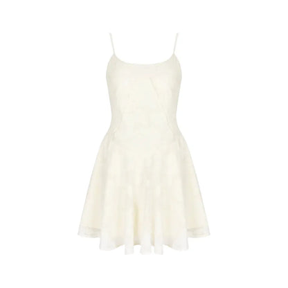 Suninheart Sommerkleider für Frauen Mode lässig ein Linie Kleid Schnürung eleganter Abschlussgeburtstagskleid 5