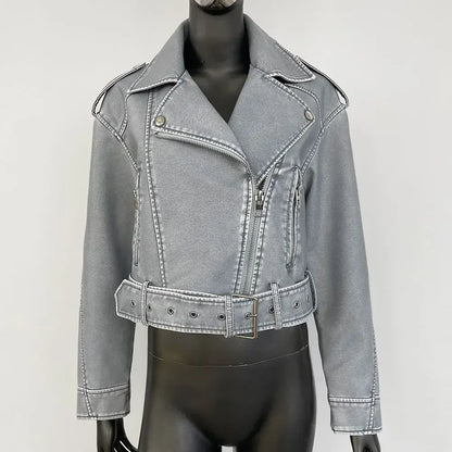 AMARIS BOMBERJACKE – URBAN BIKER STYLE IN KHAKI & GRAU