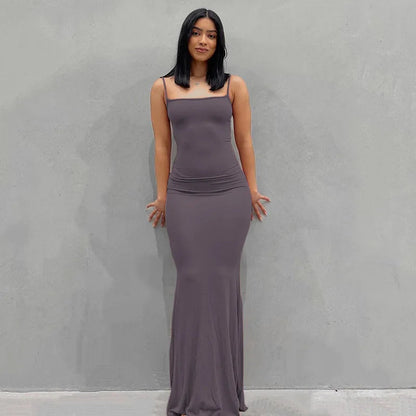 Vivara™ – Sexy Maxikleid mit Spaghettiträgern 12