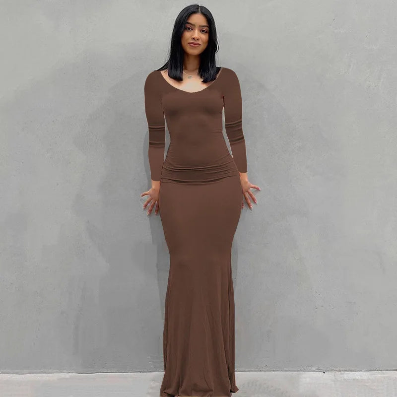 Vivara™ – Sexy Maxikleid mit Spaghettiträgern 13