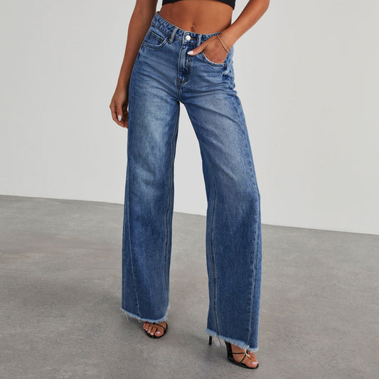 HIGH-WAIST JEANS DAMEN