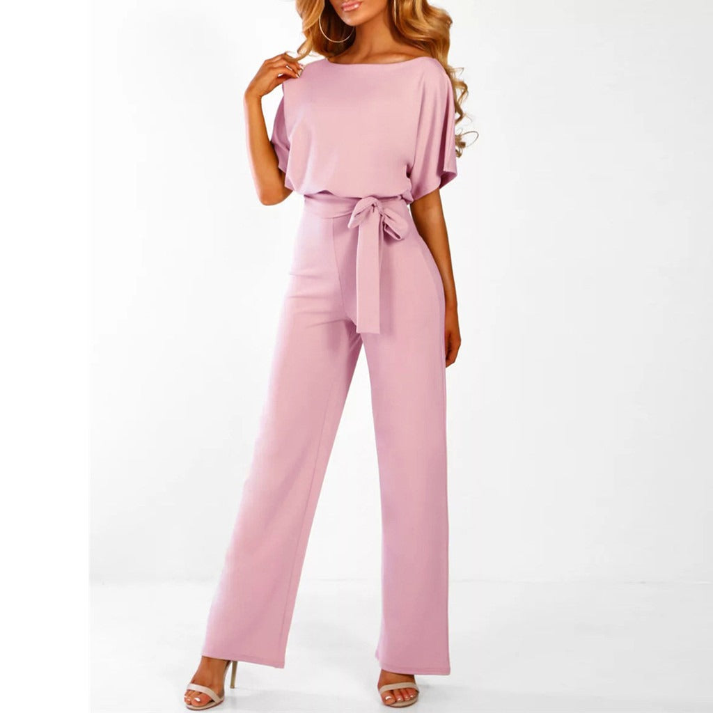 Variant image for Damen Jumpsuit Schwarz Größe M Polyester - Eleganter Einteiler für Sommer und besondere Anlässe-20