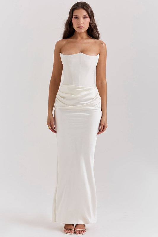ANIKA I SCHULTERFREIES KLEID