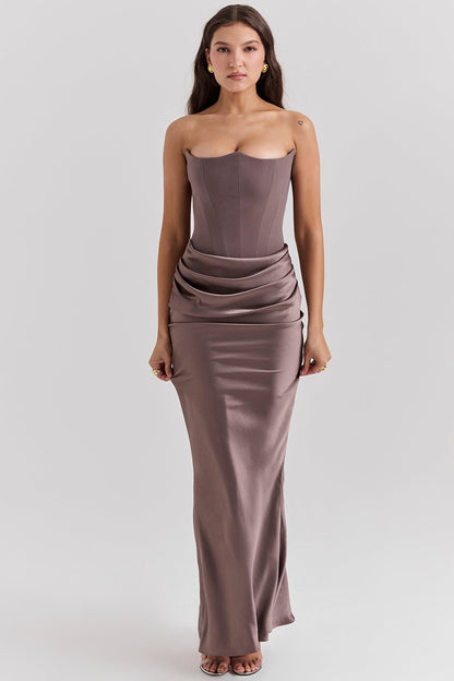 ANIKA I SCHULTERFREIES KLEID