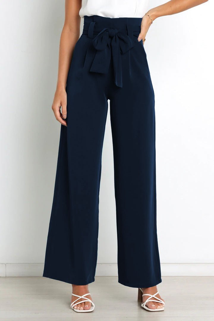 VALERIA – PAPERBAG DAMENHOSE MIT HOHER TAILLE IN VIELEN FARBEN