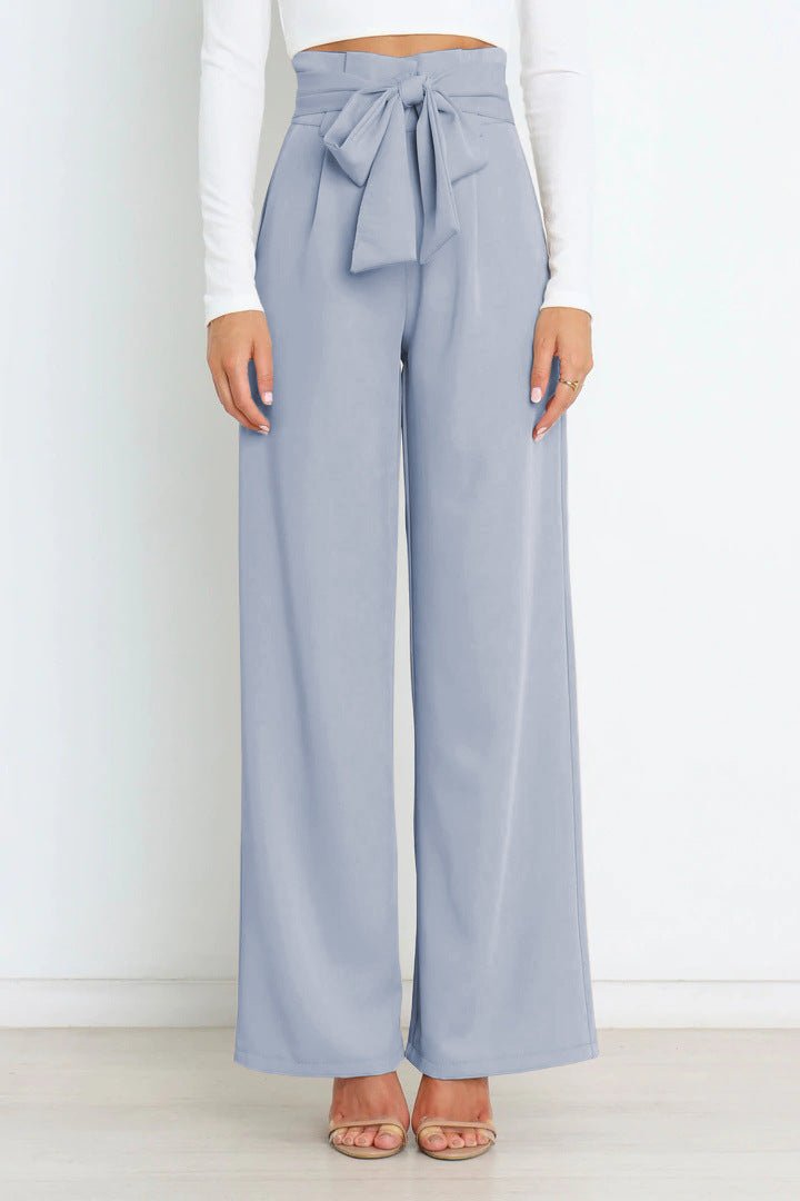 VALERIA – PAPERBAG DAMENHOSE MIT HOHER TAILLE IN VIELEN FARBEN