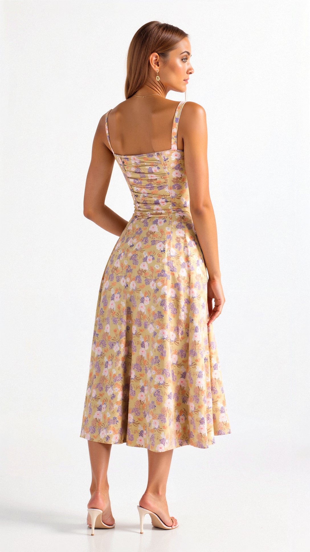 KIANA | KORSETT MIDIKLEID