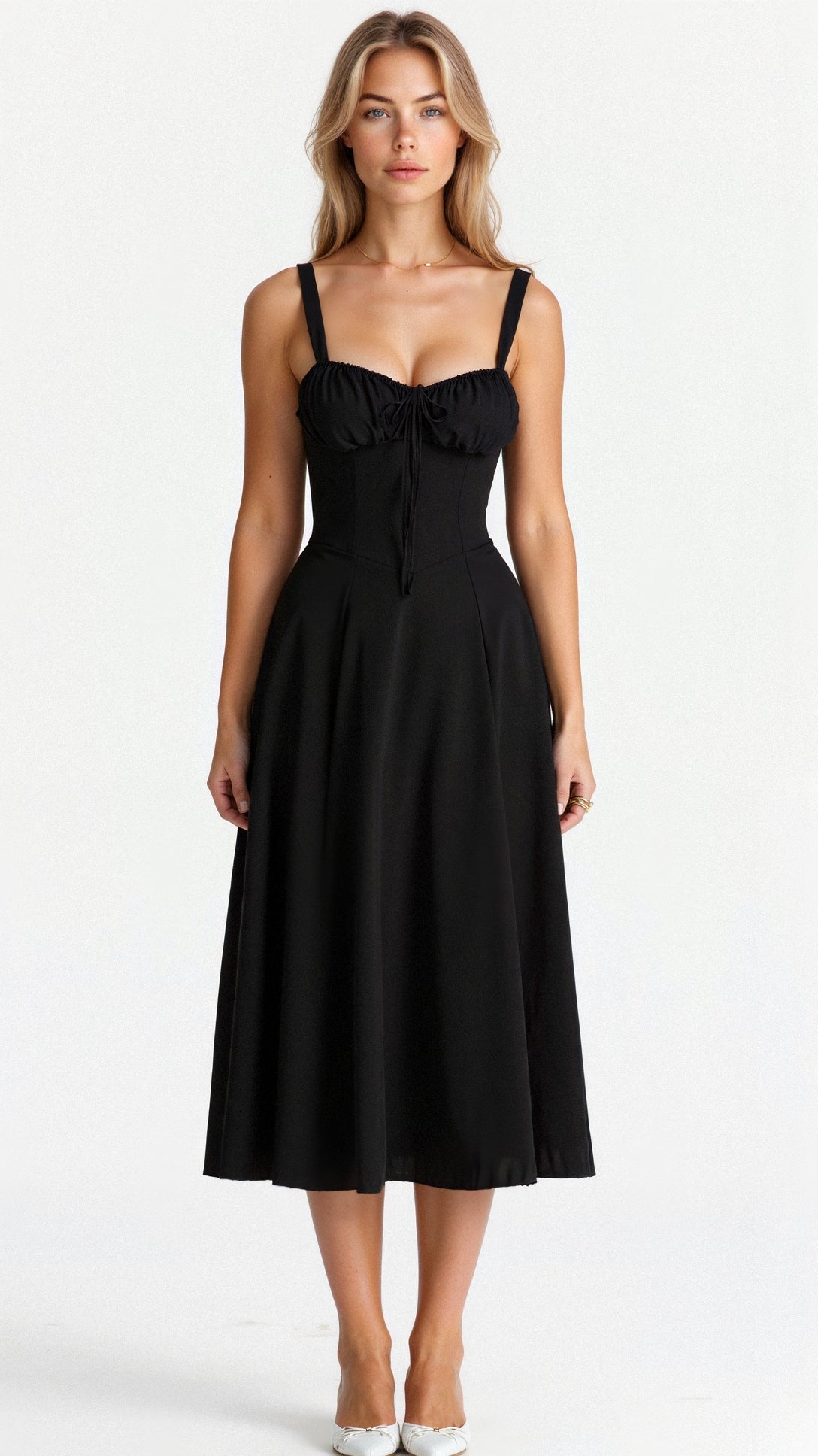 KIANA | KORSETT MIDIKLEID