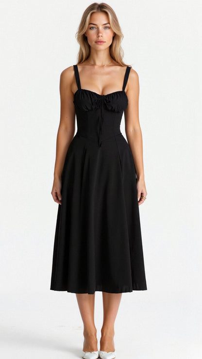 KIANA | KORSETT MIDIKLEID